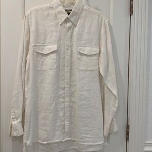 Tommy Bahama Men’s M 100% Linen LS shirt